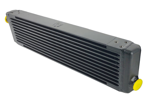 CSF Universal Signal-Pass Oil Cooler (RSR Style) - M22 x 1.5 - 24in L x 5.75in H x 2.16in W