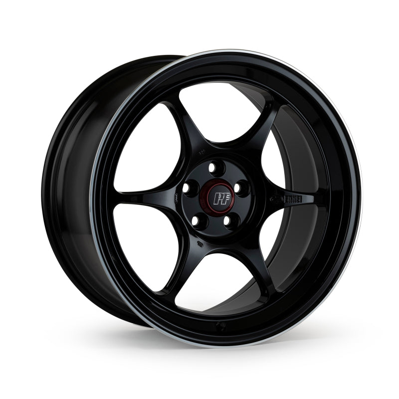 Enkei PF06 15x8 4x100 35mm Offset 67mm Bore - Black Machined