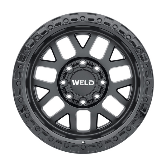 Weld Cinch 20x9 / 8x165.1 / 5 BS / 125.1 HB - Satin Black - Non-BL Wheel