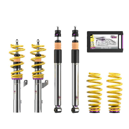 KW BMW 4 Series Gran Coupe M440i (G26) 2WD w/ Electronic Dampers V3 Coilover Kit Bundle