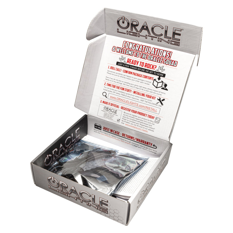 Oracle 13-14 Ford Mustang LED Projector Headlight Halo Kit - Green