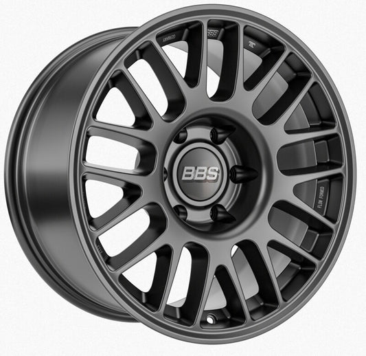 BBS TS-M 18x9in - 6x135 - 87.1 CB - ET12 - Satin Black Wheel
