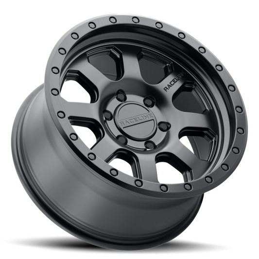 Raceline 959B Avenger 2.0 18x9 / ET0 / 6x139.7 / 4.75 BS - Satin Black