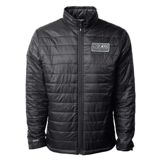 Sparco Jacket Heritage Puff Black MED