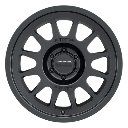Method MR703 Bead Grip 18x9 12mm Offset 6x5.5 106.25mm CB - Matte Black