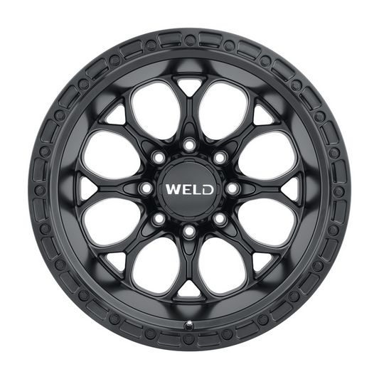 Weld Ledge 8 20x10 / 8x170 / 4.75 BS / 125.1 HB - Satin Black - Non-BL Wheel