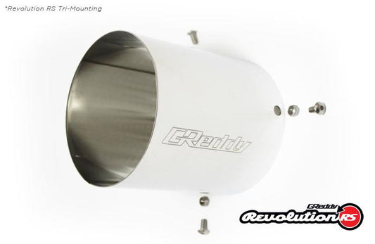 GReddy Universal 3in 3-Bolt Tip Revolution RS Muffler