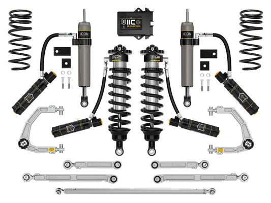 ICON 23-24 Sequoia 3-4.25in Stage 3 3.0 Suspension System Billet