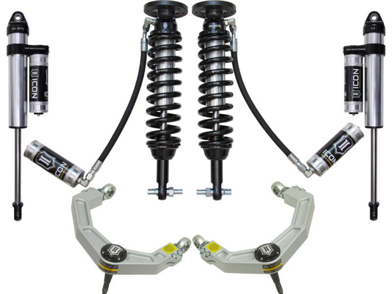 ICON 2015-2020 Ford F150 2WD 1.75-3in Stage 4 Suspension System w/ Billet Uca