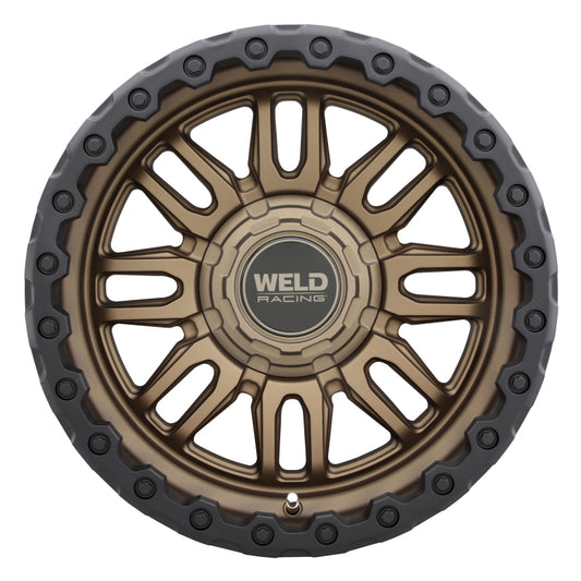 Weld Off-Road Swift 17x9in - 8x165.1 BP - ET-12 - 125.1mm CB - Satin Bronze Wheel & Black Ring