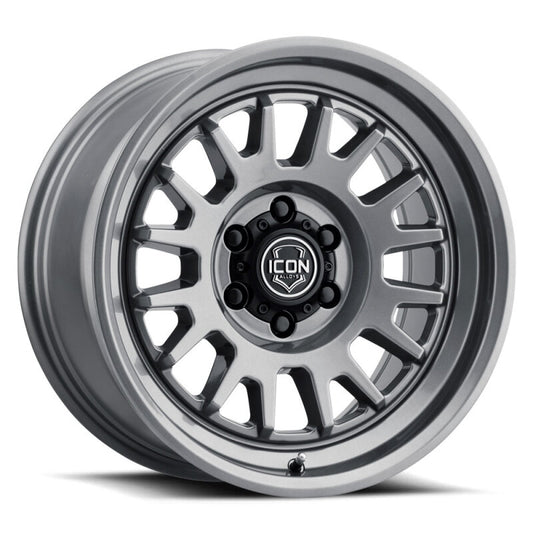 ICON Alloys Anza Gun Metal - 17x8.5 / 6x135 / 6mm / 5in BS