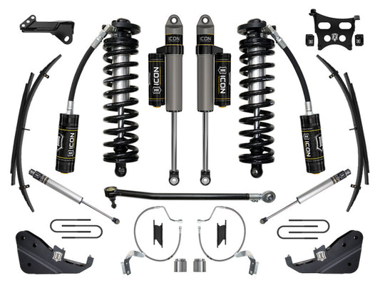 ICON 23 Ford F250/F350 4-5.5in Stage 4 Coilover Conversion Sys w/ Expansion Packs