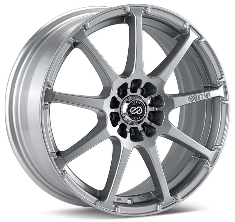 Enkei EDR9 16x7 5x100/114.3 45mm Offset 72.6 Bore Diameter Black Wheel
