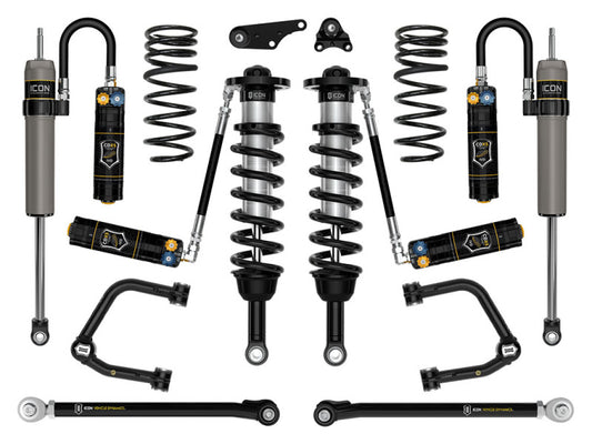 ICON 24 Tacoma 1.25-3in Stage 9 Suspension System Tubular With Triple Rate Spring