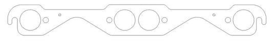 Cometic Chevy Gen1 SB V8 .064in ArmorCore Exhaust Mani Gasket Set-1.500in Round Port-23 Deg Head