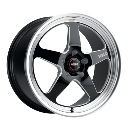 Weld S104 19x10 Ventura 5x120.65 ET31 BS6.72 Gloss BLK MIL DIA 70.3