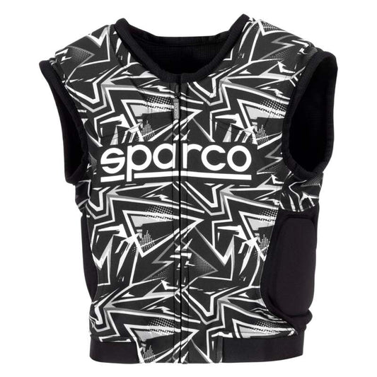 Sparco Vest SJ Pro K-3 120 - BLK/WHT