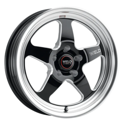 Weld S155 20x5 Ventura Drag 5x114.3 ET-38 BS1.5 Gloss BLK MIL DIA 78.1