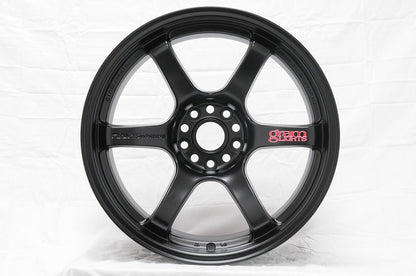 Gram Lights 57DR 19x10.5 +22 5x120 Semi Gloss Black Wheel