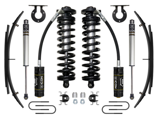 ICON 08-16 Ford F250/F350 2.5-3in Stage 1 Coilover Conversion System w/ Expansion Pack