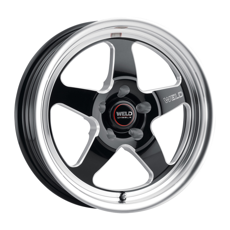 Weld S155 18X12 Ventura Drag 5X120.65 ET55 BS8.7 Gloss Black MIL Dia 78.1