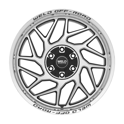 Weld Off-Road W118 20x9 Fulcrum 8x170 ET-00 BS 5.00 125.1 Gloss Black Machined Wheel