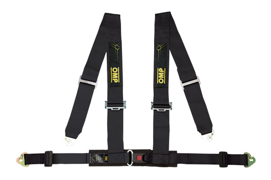 OMP 4 POINTS ECE HARNESS - RACING 4M ECE 2208 BLACK