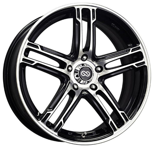 Enkei FD-05 17X7 4x100 40mm Offset 72.6mm Bore Matte Black Wheel (MOQ 40)