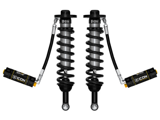 ICON 2021+ Ford F150 2WD 0-3in Lift Front V.S. 2.5 Series Coilovers Extended Travel RR w/ CDCV -Pair
