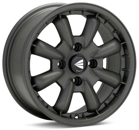 Enkei Compe 16x7 0mm Offset 4x114.3 Bolt Pattern 72.6mm Bore Dia Matte Gunmetal Wheel