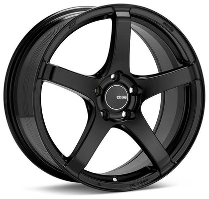 Enkei Kojin 18x9.5 35mm Offset 5x120 Bolt Pattern 72.6mm Bore Dia Matte Black Wheel