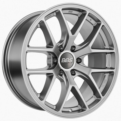 BBS TS-P 17x9in - 6x139.7 - 106.1 CB - ET-12 - Satin Silver Wheel