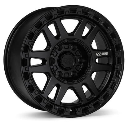 Enkei Trail-Tracker 20x9 / 6x139.7 BP / ET39 / 106.1mm Bore - Matte Black Wheel
