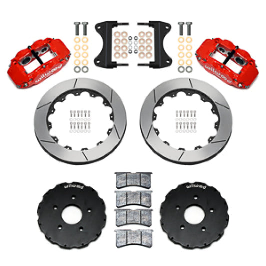 Wilwood 14-19 Chevrolet Corvette C7 Forged Narrow Superlite 6R Front BBK - 13.06 Rotor - Red
