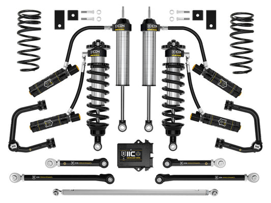 ICON 23-24 Sequoia 3-4.25in Stage 4 3.0 Suspension System Tubular