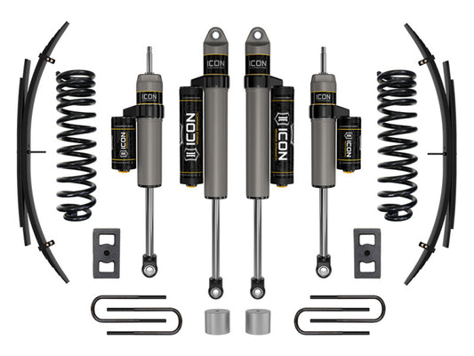 ICON 23 Ford F250/F350 Gas 2.5in Stage 2 Suspension System w/ Expansion Pack
