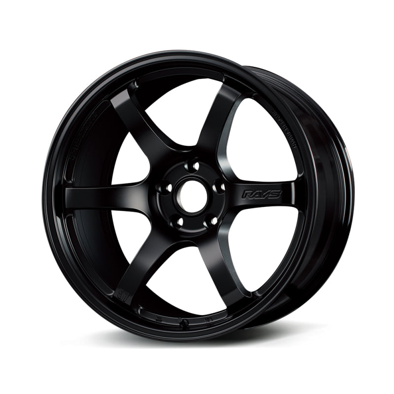 Gram Lights 57DR 19x8.5 +25 5x114.3 Semi Gloss Black Wheel