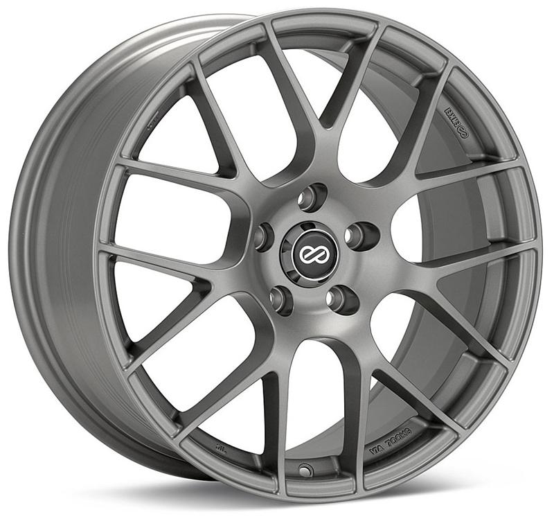 Enkei Raijin 18x9.5 35mm Offset 5x114.3 Bolt Pattern Hyper Silver Wheel