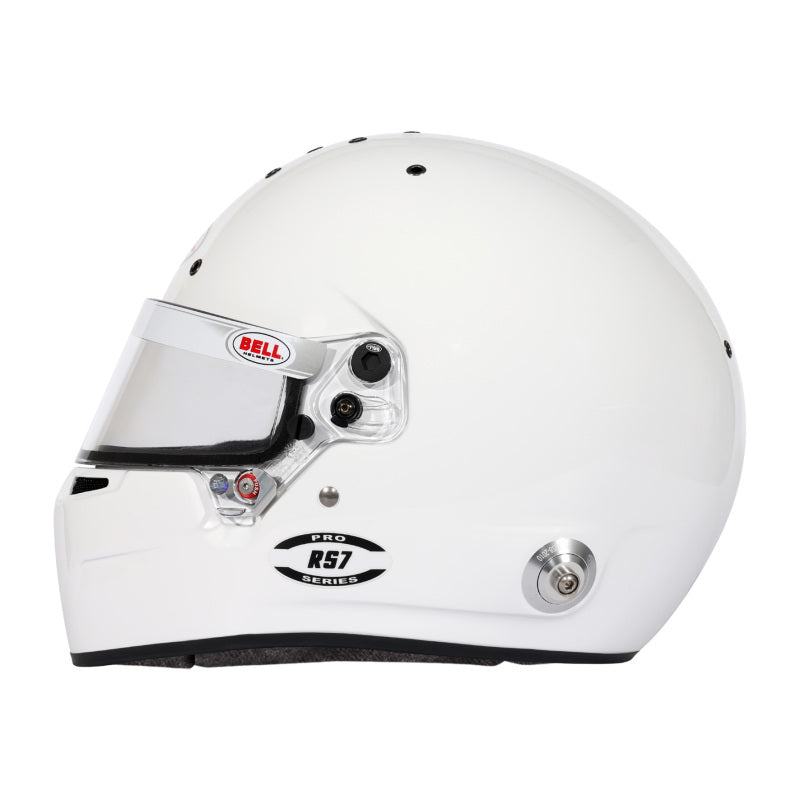 Bell Helmet Rs7 White (Hans) 57(7 1/8) Fia8859-2024/Sa2025