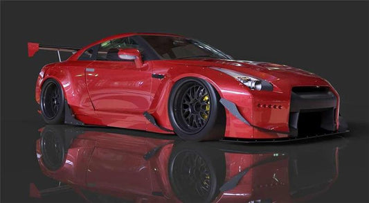 GReddy Rocket Bunny R35 V2 Front Canards (FRP)
