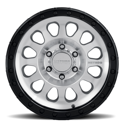 Method MR315 18x9 +18mm Offset 8x170 130.81mm CB Machined Wheel - Gloss Black Lip