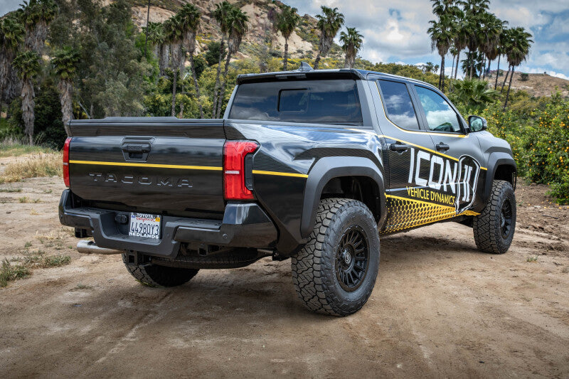 ICON 24 Tacoma 1.25-3in Stage 12 Suspension System Tubular Overland Rear Coils