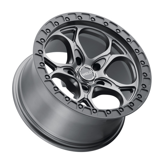 Weld Ledge 20x12 / 5x127 / 4.75 BS / 71.5 HB - Satin Gunmetal - Non-BL Wheel