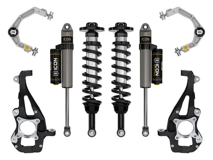 ICON 21-24 Ford F150 4WD 3.5-4.5in Stage 2 Suspension Sys Billet Uca