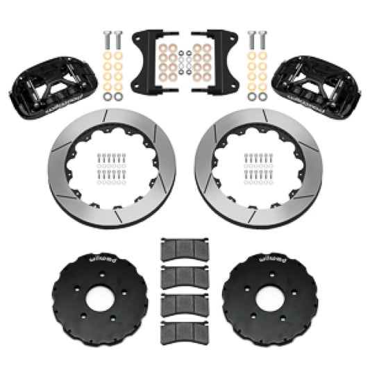 Wilwood 14-19 Chevrolet Corvette C7 Forged XRS6R Front BBK - 13.06 Rotor - Black