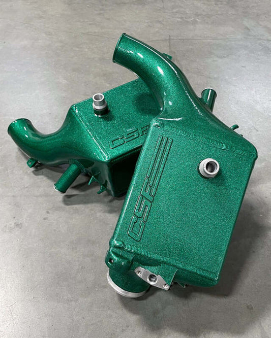 CSF 2025+ BMW G90 M5 / G99 M5 Touring Charge Air Cooler - Isle of Man Green