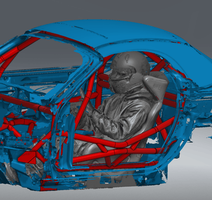 Porsche 986 Boxster Road Race Spec Roll Cage Kit