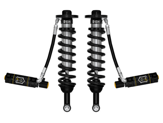 ICON 2021+ Ford F150 2WD 0-3in Lift Front V.S. 2.5 Series Coilovers Extended Travel RR w/ CDEV -Pair