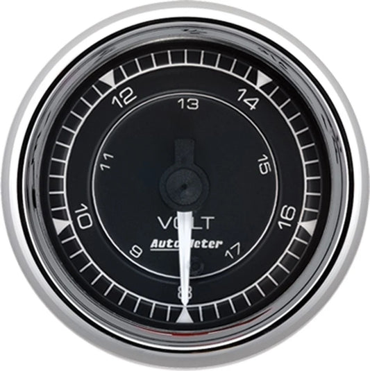 2/16 Chrono Chrome Gauge Voltmeter 18-Volt