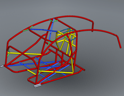 Pontiac GTO SFI 25.3 Tube Chassis Roll Cage Kit